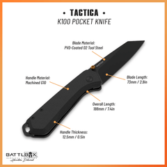 TACTICA K100 Pocket Knife - Magnadyne