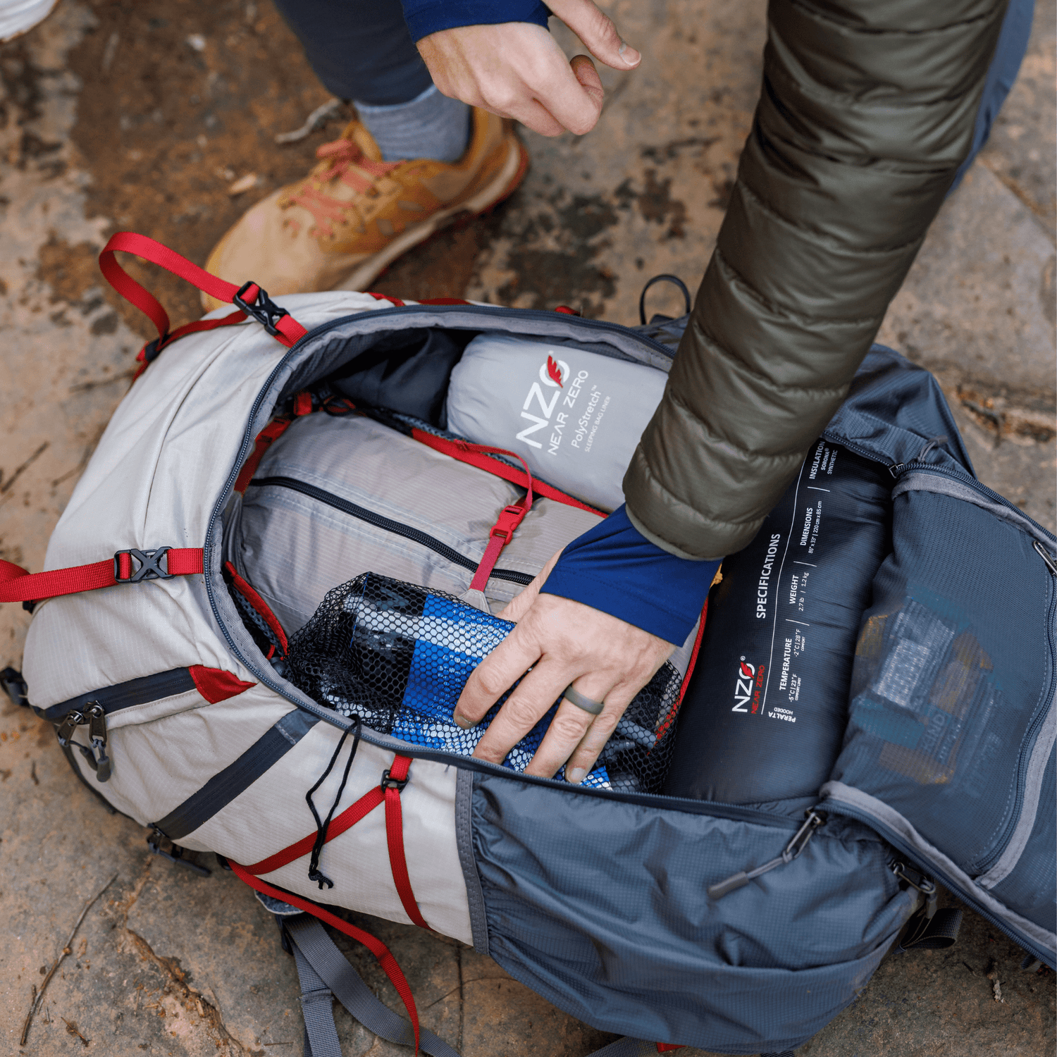 The Dean TR 50 Overnight Hiking Backpack