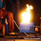 The Hekla: 304 Stainless Steel LavaBox with Dual-Burner - Magnadyne