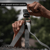 Tie Down Ratchet Straps (4 Pack) - 1 in x 15 ft | AAR Certified Break Strength (1,823 lbs) | Cargo Tie Down Set - Magnadyne