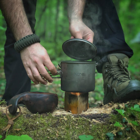 Titanium Cooking Pot - 1100 ml - Magnadyne