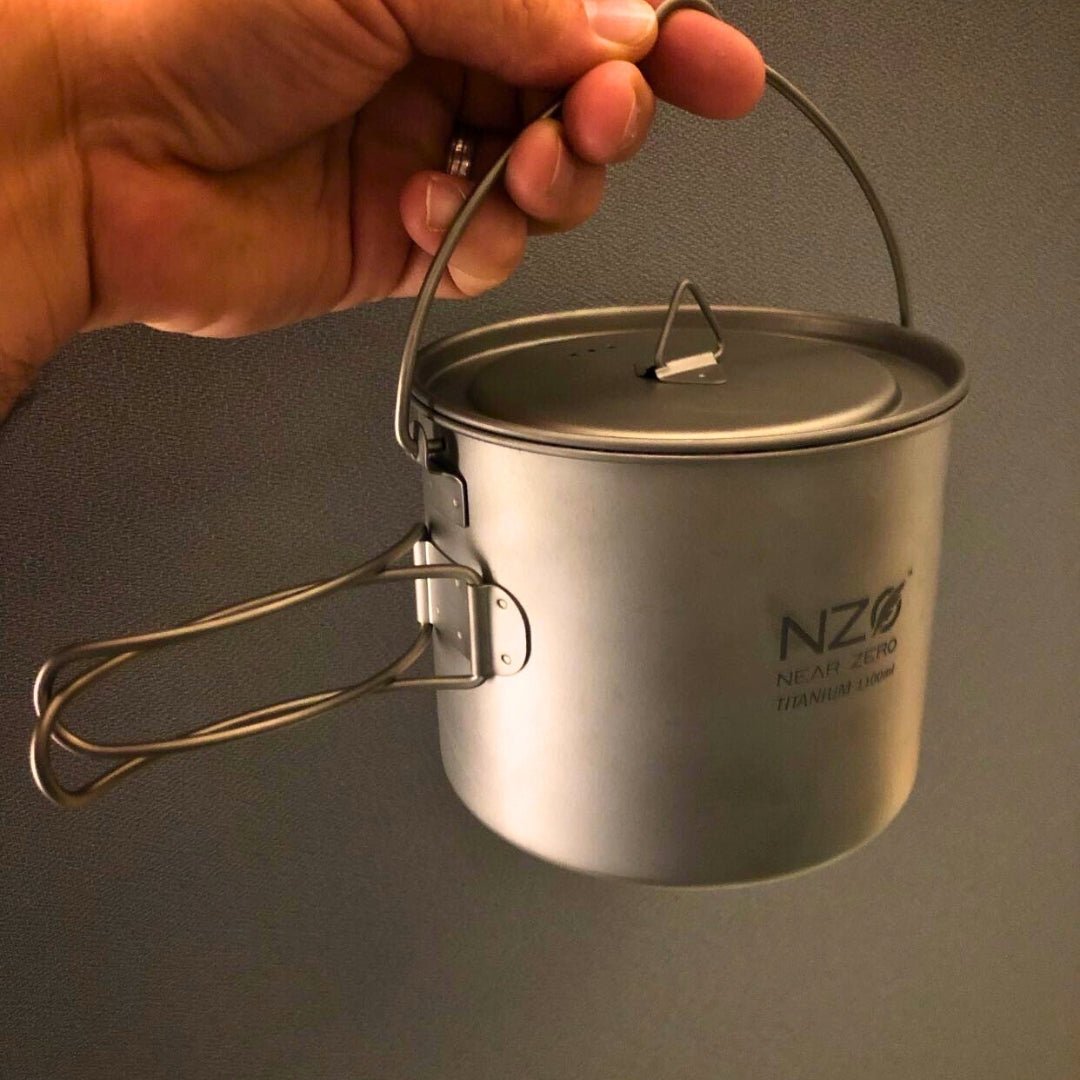 Titanium Cooking Pot - 1100 ml - Magnadyne