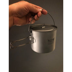 Titanium Cooking Pot - 1100 ml - Magnadyne