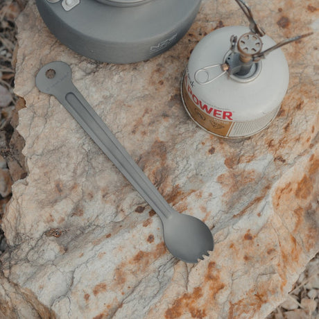 Titanium Long-Handled Spork - Magnadyne