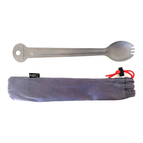 Titanium Long-Handled Spork - Magnadyne