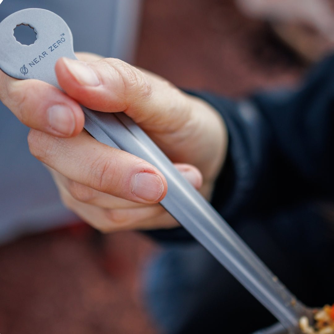 Titanium Long-Handled Spork - Magnadyne