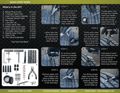 TRX-50 Heavy Duty Tire Repair Kit (50 pcs) - Magnadyne