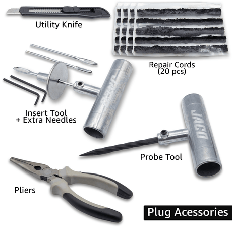 TRX-50 Heavy Duty Tire Repair Kit (50 pcs) - Magnadyne