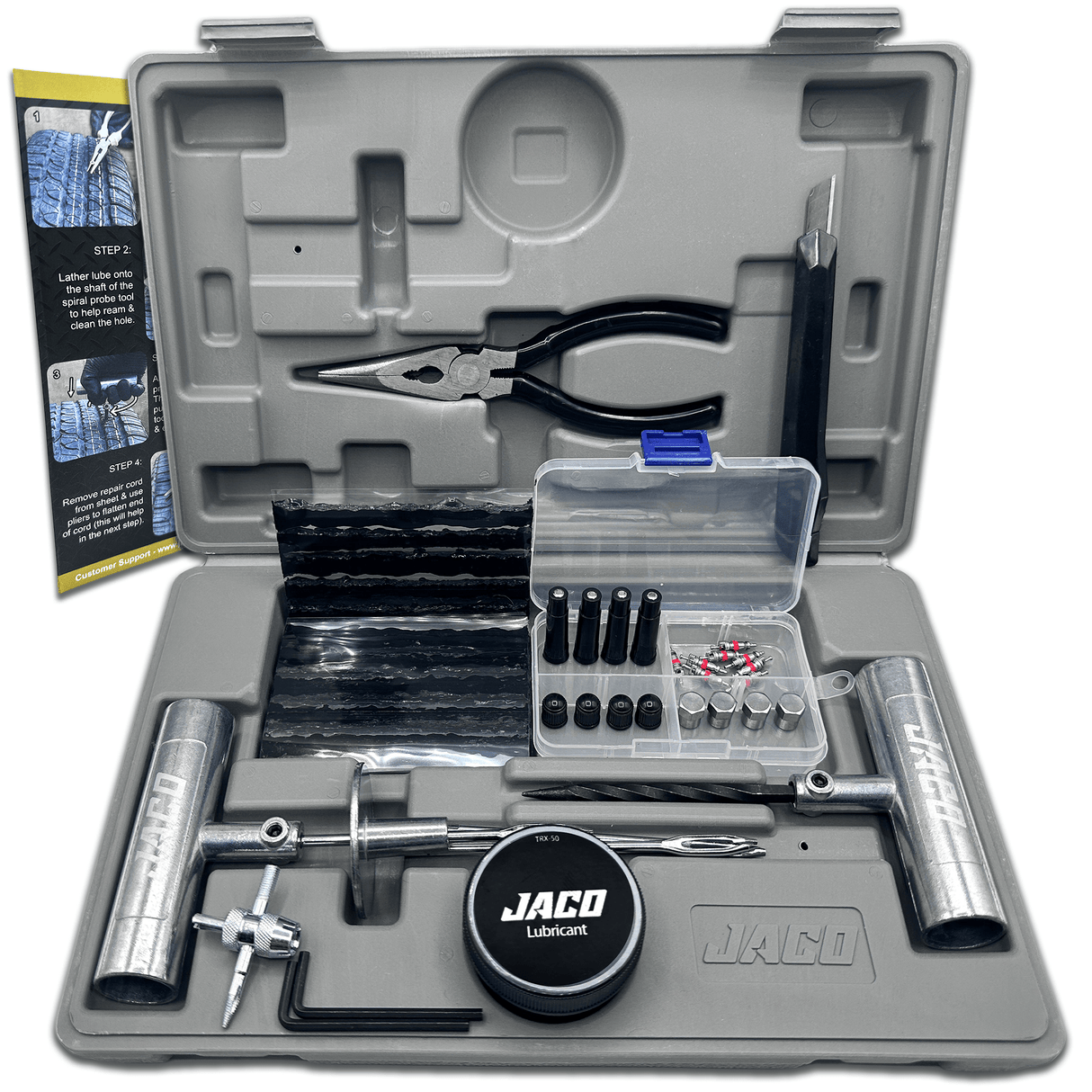TRX-50 Heavy Duty Tire Repair Kit (50 pcs) - Magnadyne