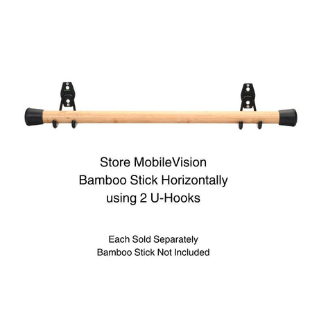 U-Hook for Bamboo Stick Storage - Magnadyne