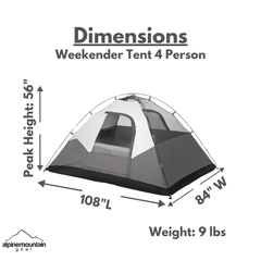 Weekender Tent - Magnadyne