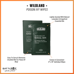 WILDLAND POISON IVY WIPES - Magnadyne