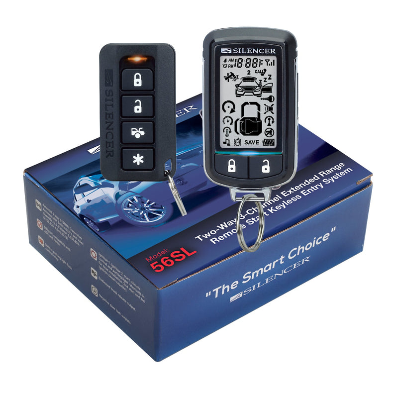 56SL | Long Range Two-Way Remote Starter and Keyless Entry System - Magnadyne