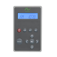 AquaVibe AVMD50BB | Hide-a-way Water-Resistant AM/FM/BT Bluetooth Streaming Receiver - Magnadyne
