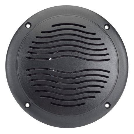 AquaVibe WR42B | Marine Water-Resistant 5" Dual Cone Speaker/Grill | Black - Magnadyne