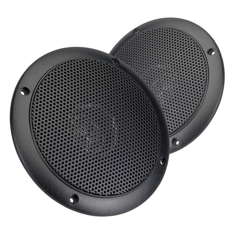 AquaVibe WR45B | Water-Resistant 5" Dual Cone Speakers | Black | Sold as Pair - Magnadyne