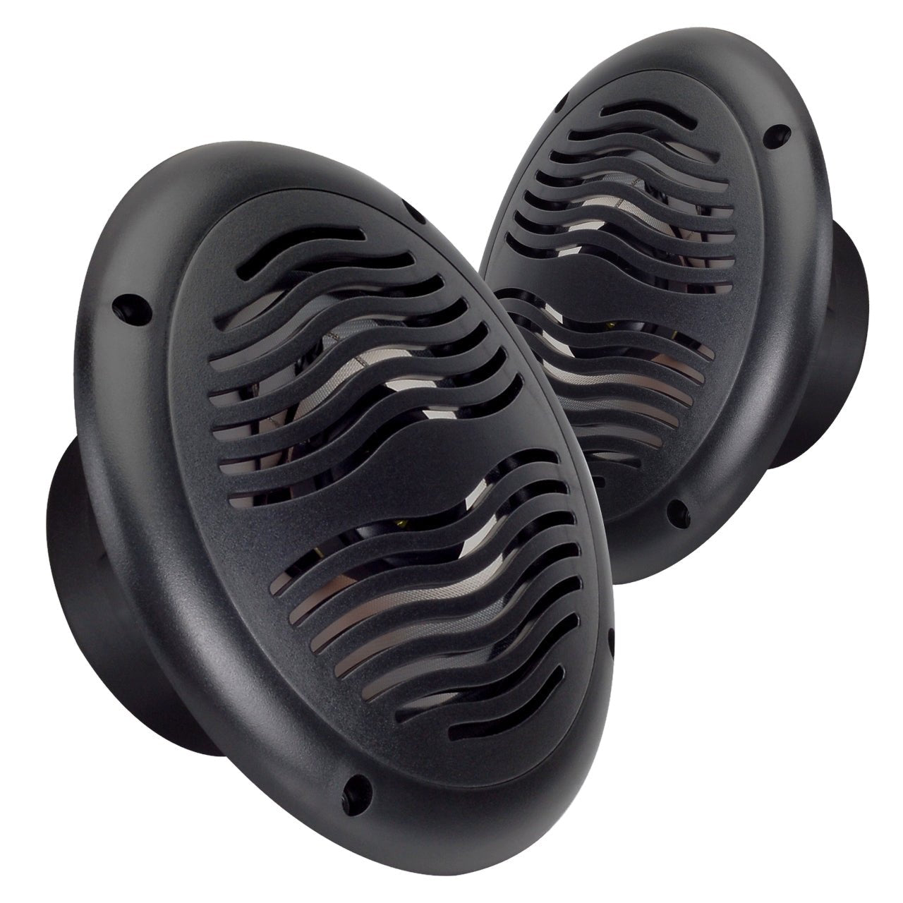 AquaVibe WR65B | Marine Water-Resistant 6 1/2" 2-Way Speaker with Grill | Sold as Pair - Magnadyne