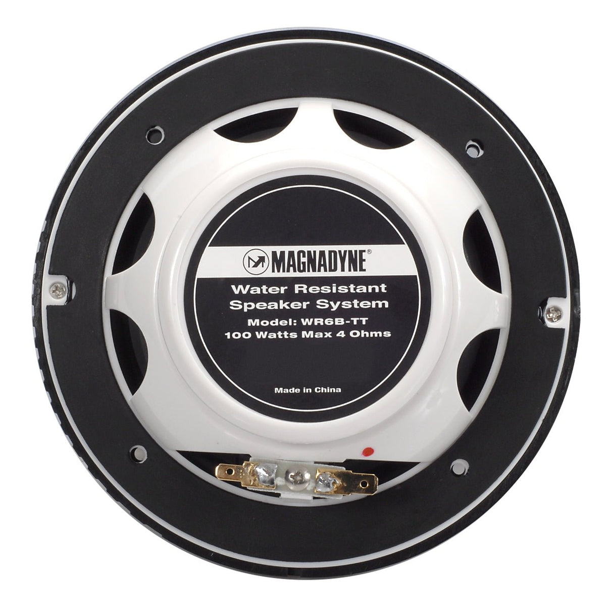 AquaVibe WR6B-TT-PAIR | Marine Water-Resistant 6 1/2" 2-Way Speaker | Sold as a Pair - Magnadyne