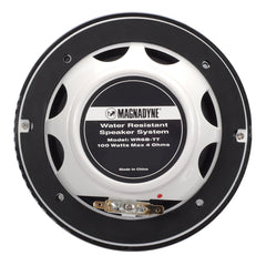 AquaVibe WR6B-TT-PAIR | Marine Water-Resistant 6 1/2" 2-Way Speaker | Sold as a Pair - Magnadyne