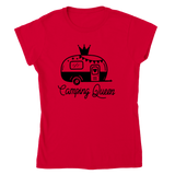 Camping Queen Women's Crewneck T-Shirt - Magnadyne