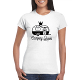 Camping Queen Women's Crewneck T-Shirt - Magnadyne