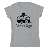 Camping Queen Women's Crewneck T-Shirt - Magnadyne