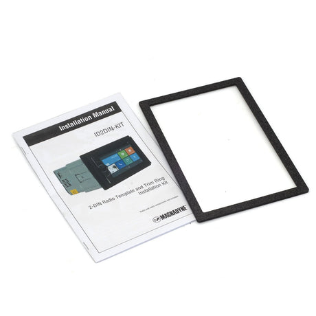 Class A | 2-Din Radio Template and Trim Ring - Magnadyne