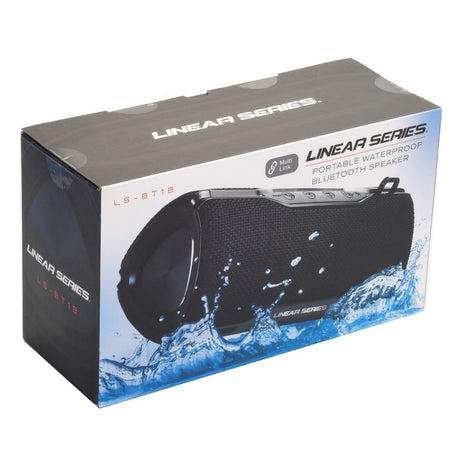 Linear Series LS-BT1B | Portable Waterproof Bluetooth Speaker - Magnadyne