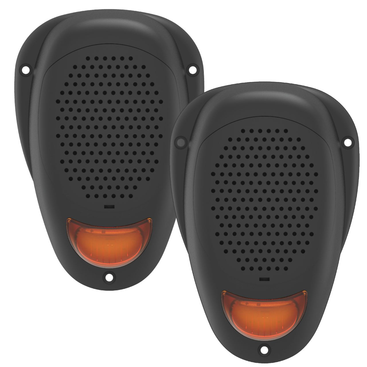 Linear Series LS2 | Water Resistant 3" Surface Mount LED Satellite Speakers (Blue, White or Amber) - Magnadyne