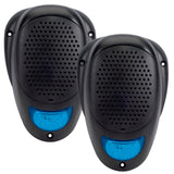 Linear Series LS2 | Water Resistant 3" Surface Mount LED Satellite Speakers (Blue, White or Amber) - Magnadyne