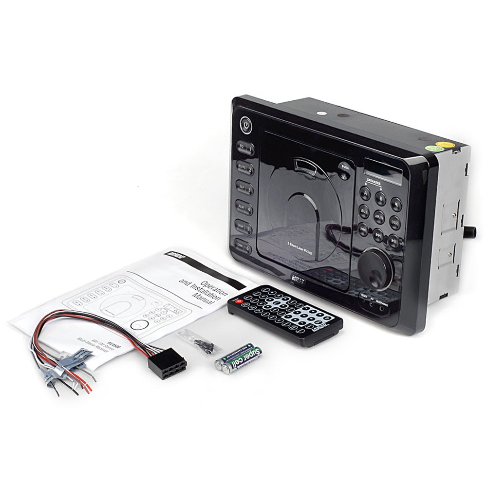 Linear Series RV4500 | AM/FM/CD/DVD High Power Wall Mount Receiver With Remote - Magnadyne