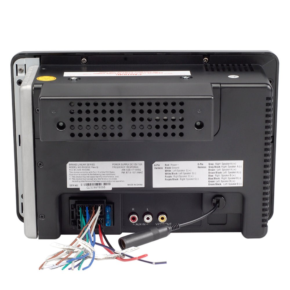 Linear Series RV5090 AM/FM/CD/DVD/BT Bluetooth 120 Watt Wall Mount