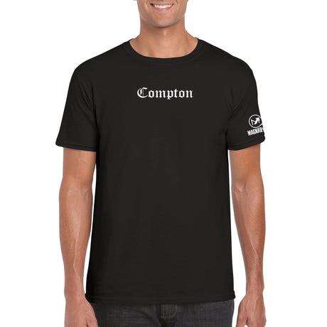 Magnadyne - Compton | Classic Unisex Crewneck T-Shirt | Black - Magnadyne
