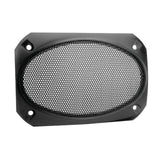 Magnadyne G46WI | 4" x 6" Satin Finish Speaker Grill | Black Metal Mesh - Magnadyne