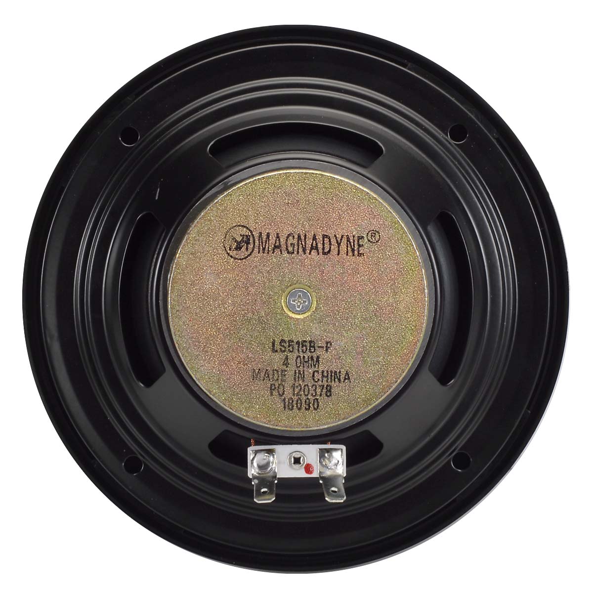 Magnadyne LS515B-P | 5 1/4" Round 3-Way Speaker | Black - Magnadyne