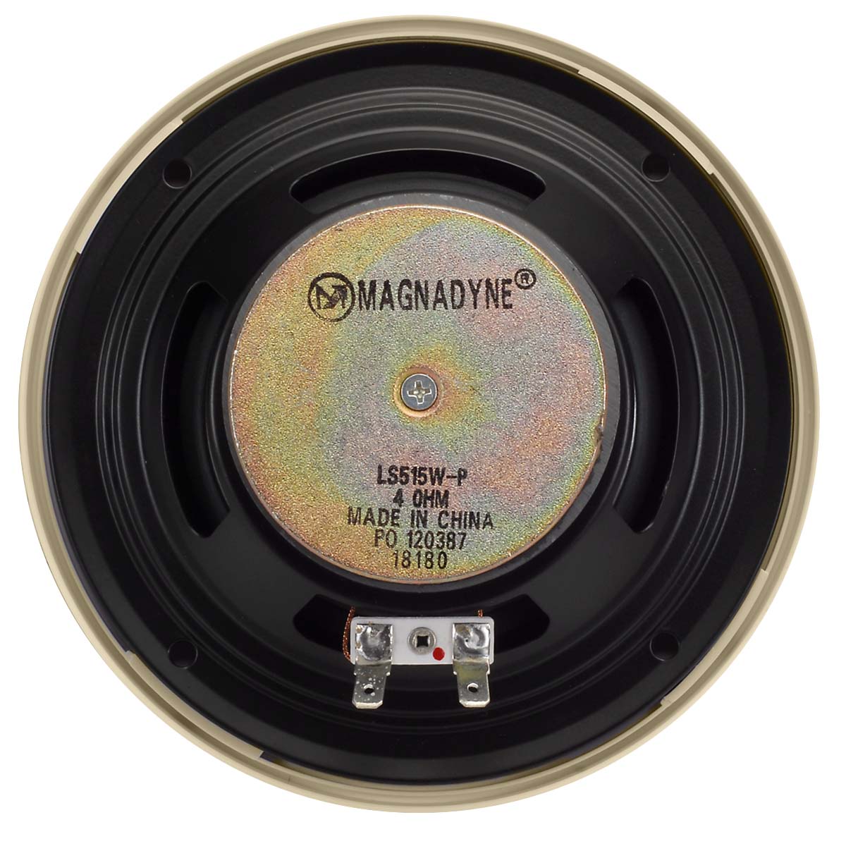 Magnadyne LS515TN-P | 5-1/4" 3-Way Speaker/Grill | Tan - Magnadyne