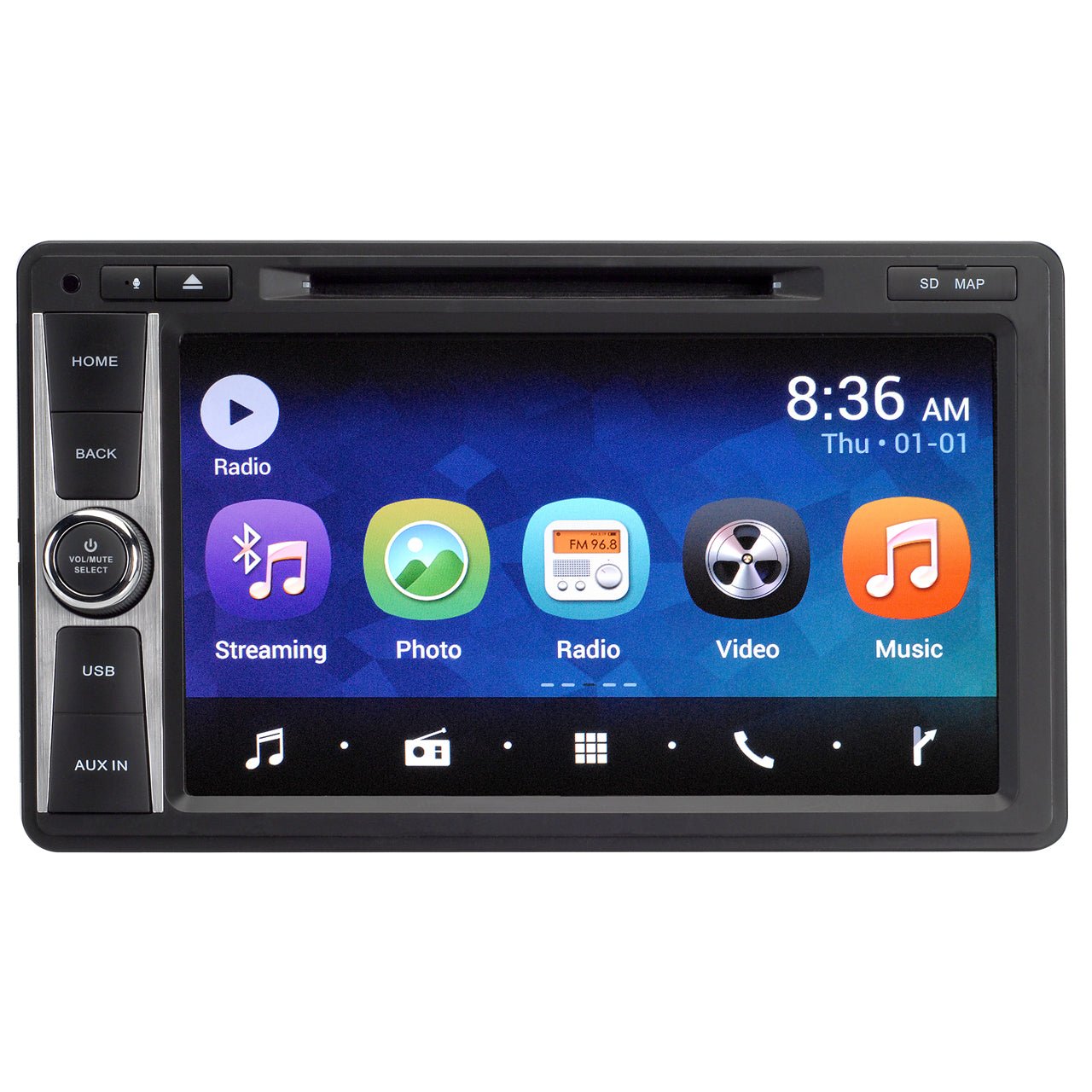 Magnadyne M10 | Touch Screen Multi-Media Receiver with DVD, Bluetooth and WiFi - Magnadyne