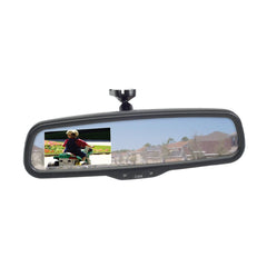 Magnadyne M37 | Rear View Mirror with Built-in LCD Camera Monitor - Magnadyne