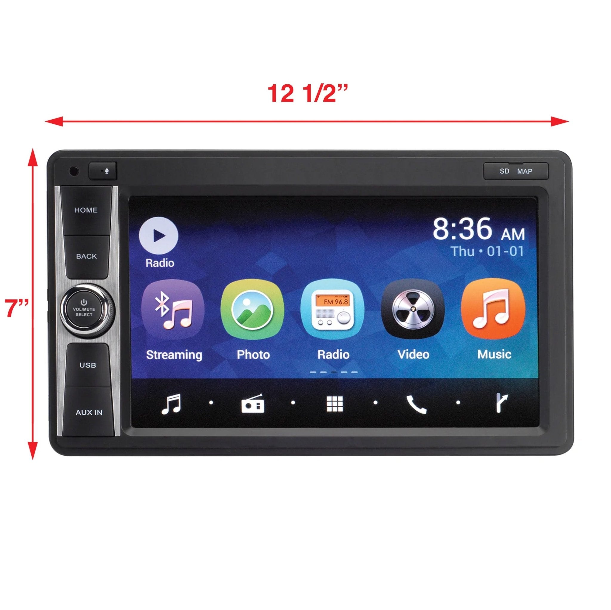 Magnadyne M9 / M9-NAV  Touch Screen Multi-Media Receiver with Bluetooth