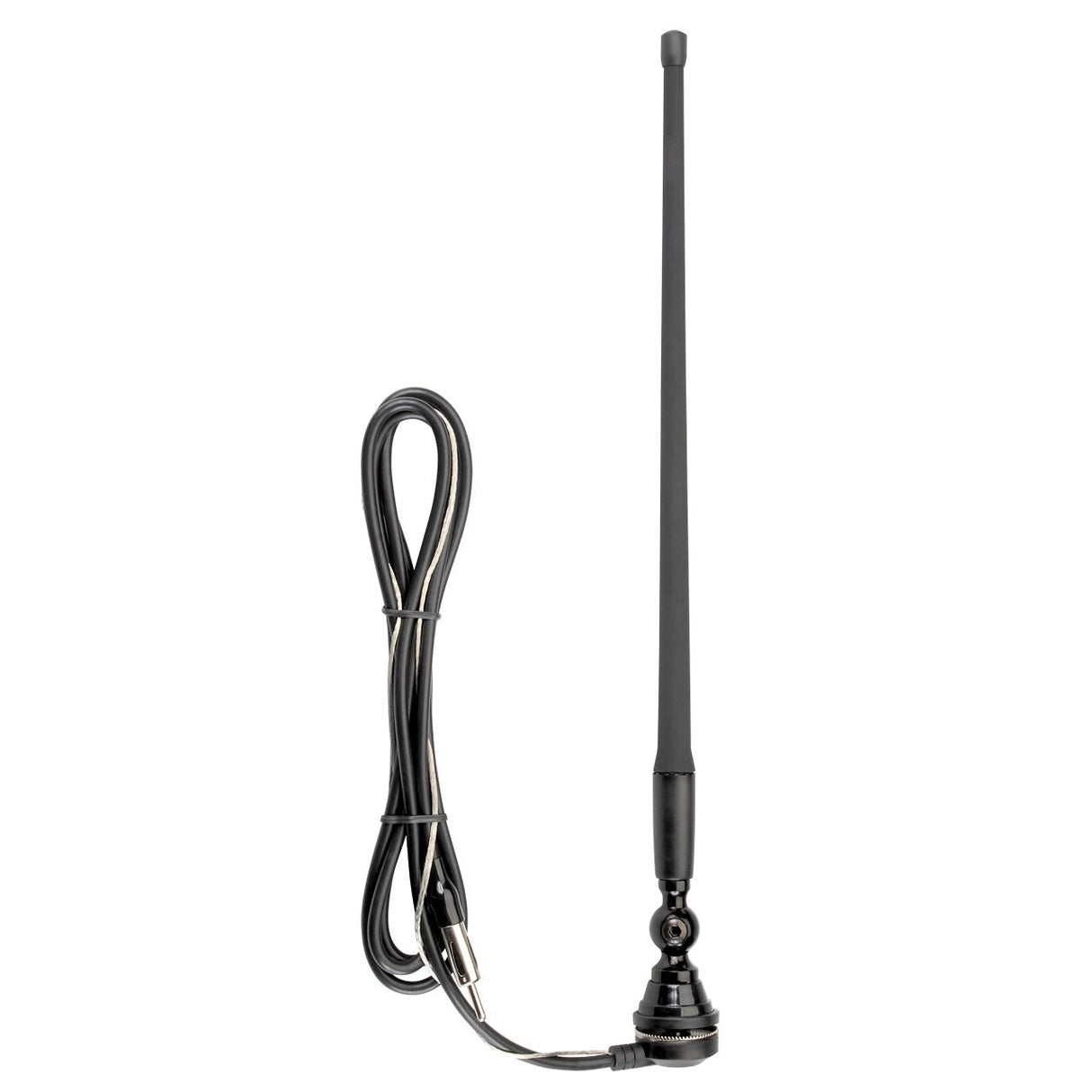 Magnadyne RV71 | AM/FM Rubber Mast Antenna w/ 72" Cable | Black - Magnadyne