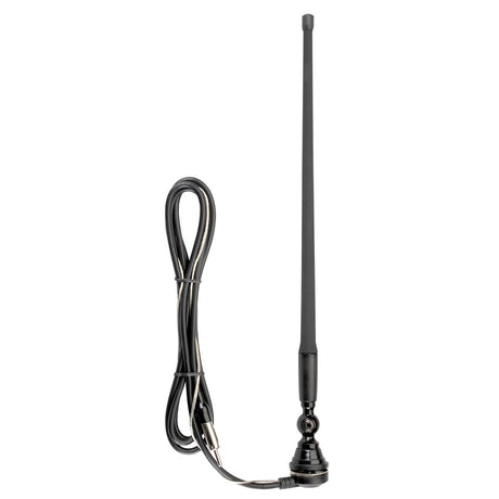 Magnadyne RV71 | AM/FM Rubber Mast Antenna w/ 72" Cable | Black - Magnadyne