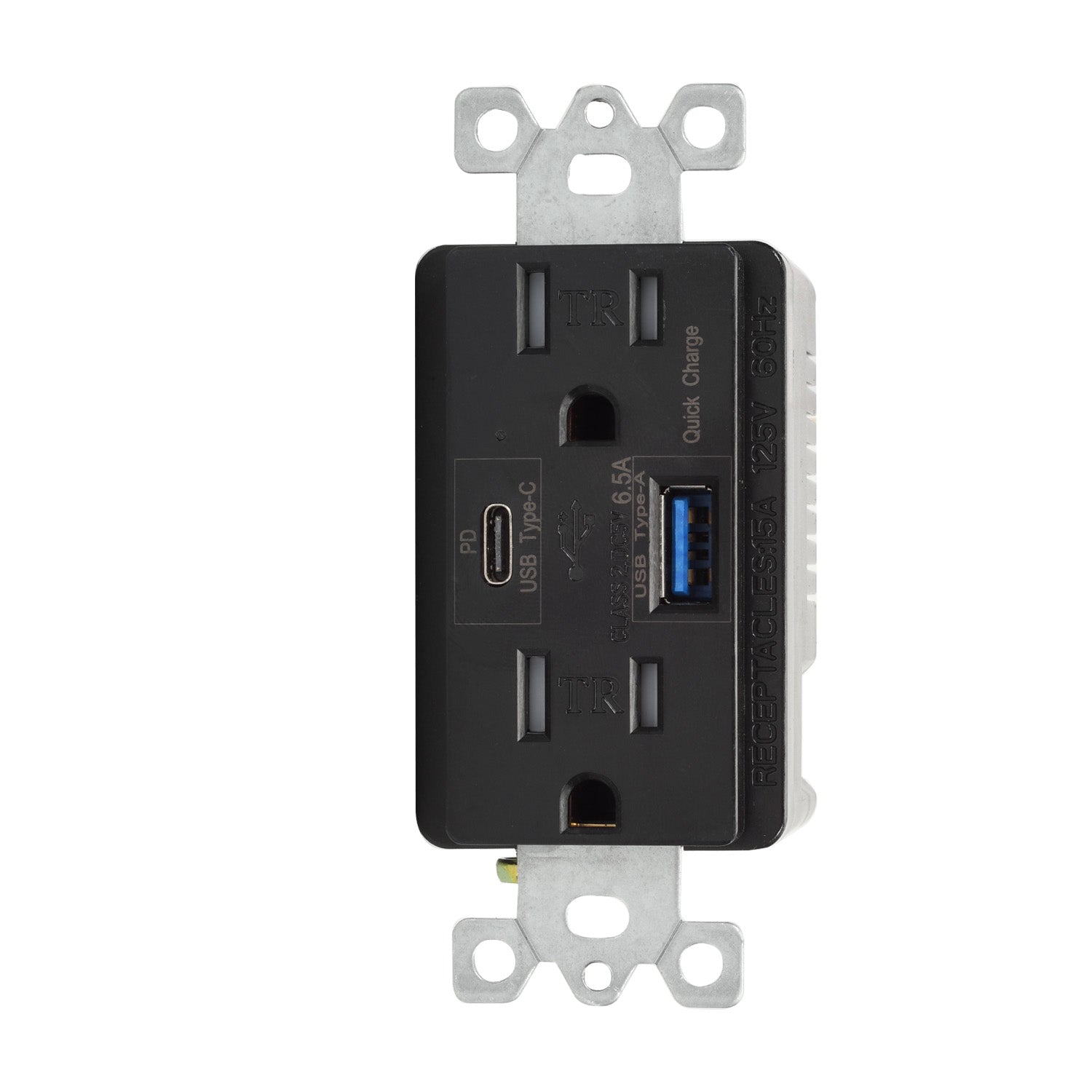 Magnadyne WC-601 | Dual Port USB Charger - Tamper Resistant AC Outlet - Magnadyne