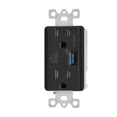 Magnadyne WC-601 | Dual Port USB Charger - Tamper Resistant AC Outlet - Magnadyne