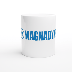 Magnadyne White 11oz Ceramic Mug - Magnadyne