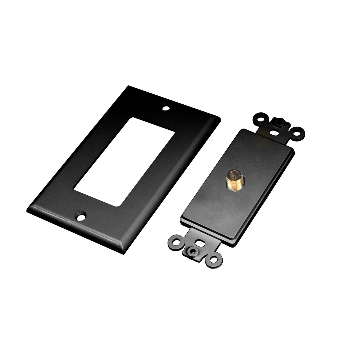 Magnadyne WP-301 | Single COAX Wall Mount w/ Plate | Black - Magnadyne