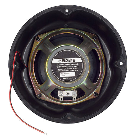 Magnadyne WR58B-LED-PR | 5'' Water Resistant Surface Mount Speaker/Grill with LED Lighting | Sold as a Pair - Magnadyne