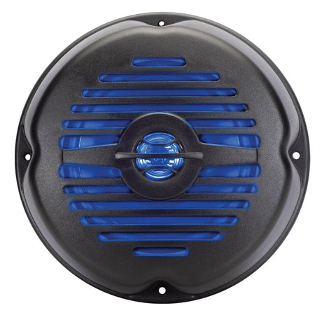 Magnadyne WR58B-LED-PR | 5'' Water Resistant Surface Mount Speaker/Grill with LED Lighting | Sold as a Pair - Magnadyne