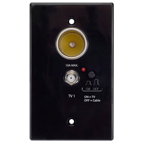 Magnadyne WS-12V | 12V Power Outlet | Antenna Distribution Wall Plate - Magnadyne