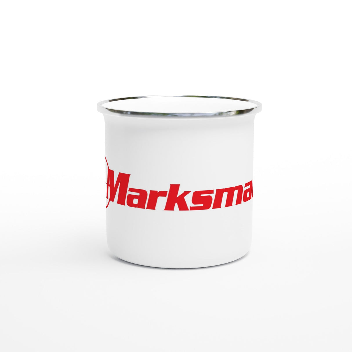 Marksman | White 12oz Enamel Mug - Magnadyne