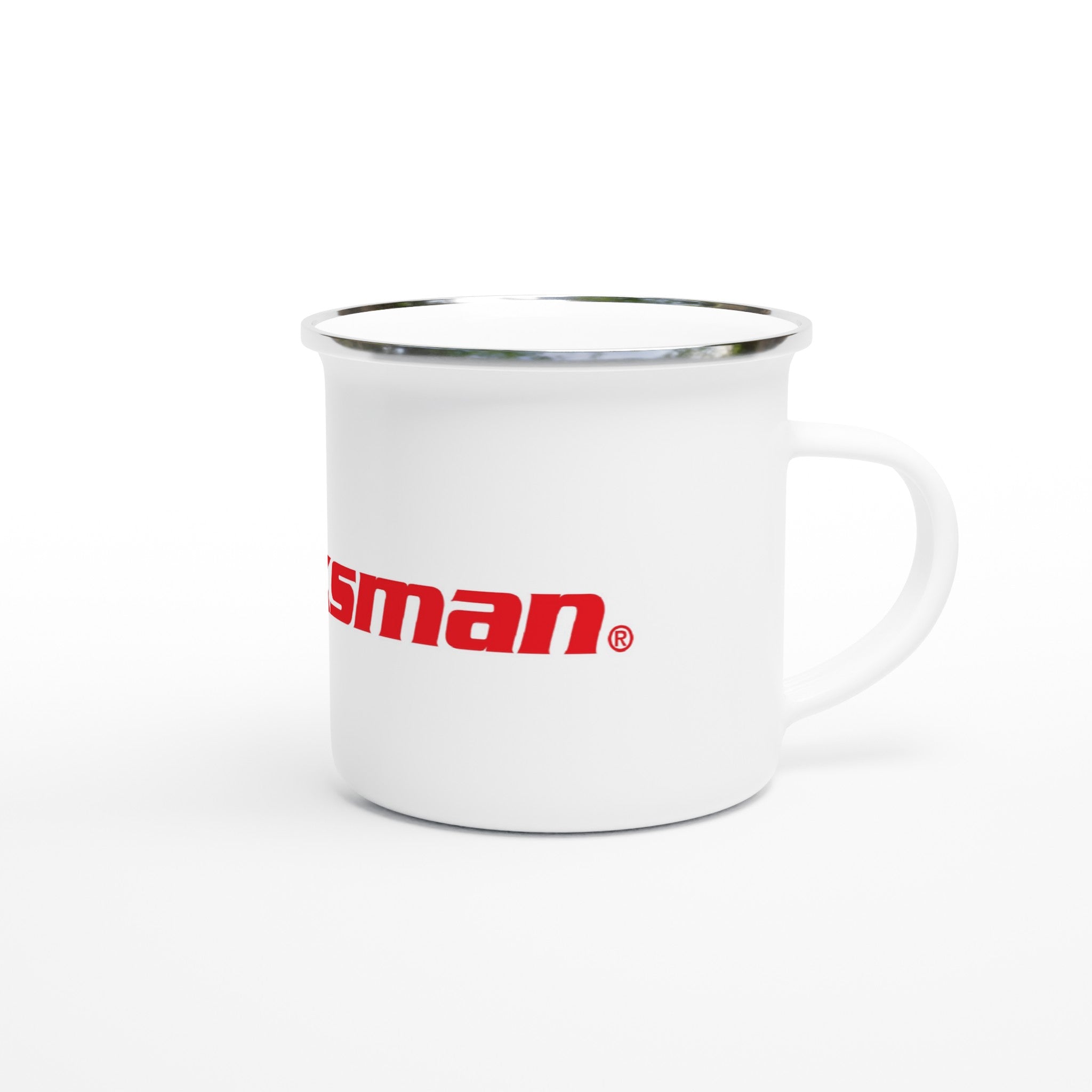 Marksman | White 12oz Enamel Mug - Magnadyne